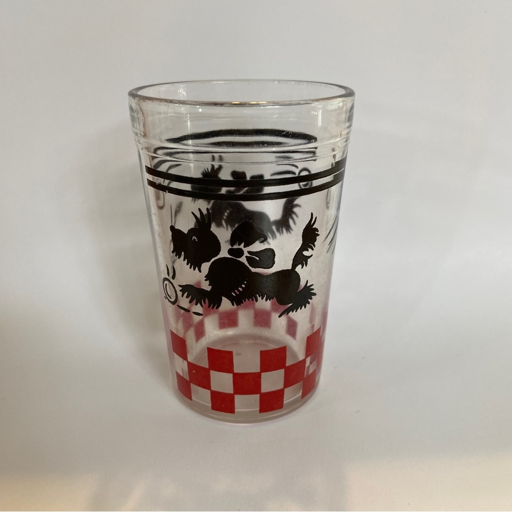 Vintage Hazel Atlas Scotty Dog Juice Glass